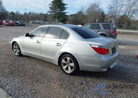 2007 BMW 530I z USA, uszkodzony, nr VIN WBANE735X7CM55404